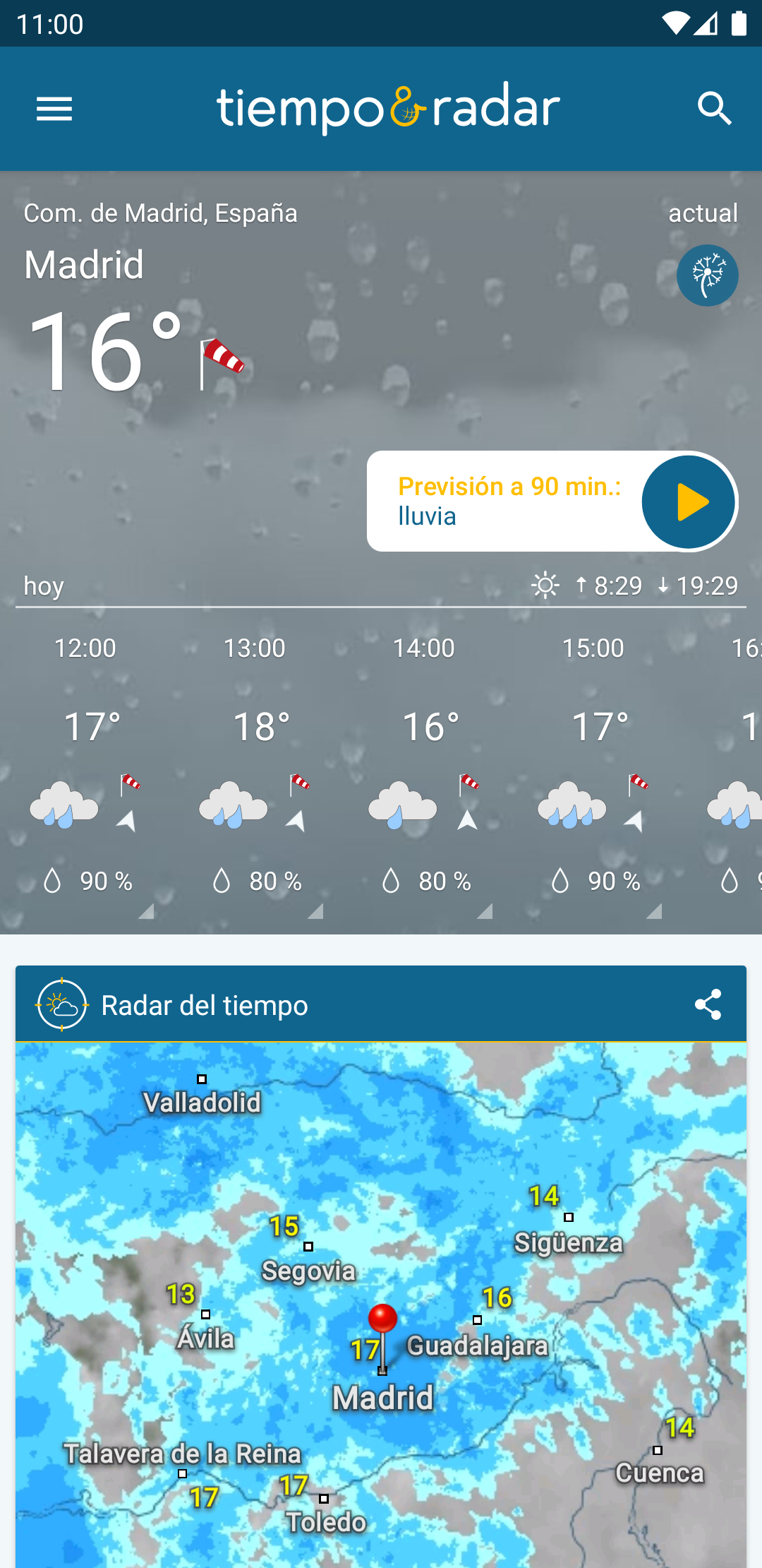 Clima & Radar - Previsão do tempo para iOS e Android